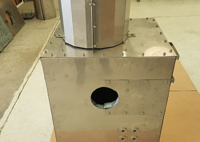 STEELPAN RIGID FIRE PROTECTION ON LINEAR ACTUATOR